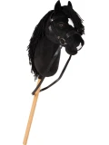 SMALL FOOT Koń na kiju Eddie czarny Hobby Horse | Pan Piksel