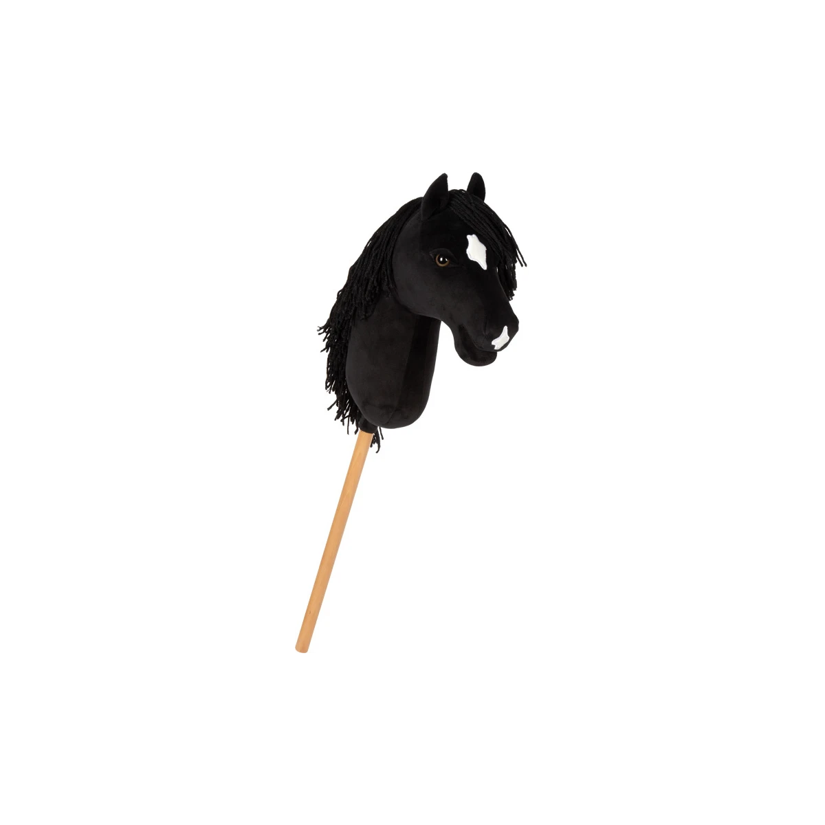 SMALL FOOT Koń na kiju Eddie czarny Hobby Horse | Pan Piksel