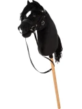 SMALL FOOT Koń na kiju Eddie czarny Hobby Horse | Pan Piksel