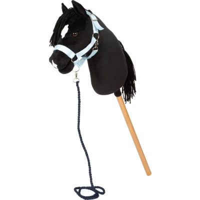 SMALL FOOT Koń na kiju Eddie czarny Hobby Horse | Pan Piksel