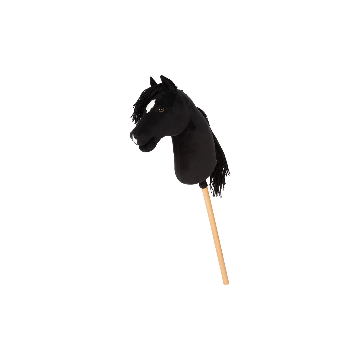SMALL FOOT Koń na kiju Eddie czarny Hobby Horse | Pan Piksel