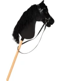 SMALL FOOT Koń na kiju Eddie czarny Hobby Horse | Pan Piksel