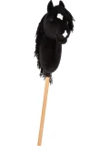 SMALL FOOT Koń na kiju Eddie czarny Hobby Horse | Pan Piksel