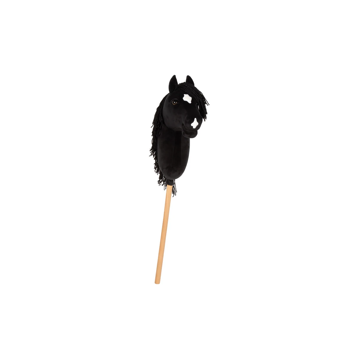 SMALL FOOT Koń na kiju Eddie czarny Hobby Horse | Pan Piksel
