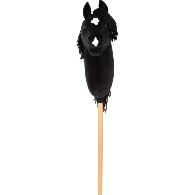 SMALL FOOT Koń na kiju Eddie czarny Hobby Horse | Pan Piksel