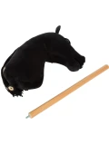 SMALL FOOT Koń na kiju Eddie czarny Hobby Horse | Pan Piksel