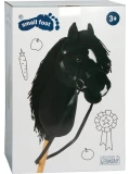 SMALL FOOT Koń na kiju Eddie czarny Hobby Horse | Pan Piksel