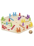 GOKI Ludo drewniana gra planszowa chińczyk | Pan Piksel