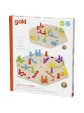 GOKI Ludo drewniana gra planszowa chińczyk | Pan Piksel