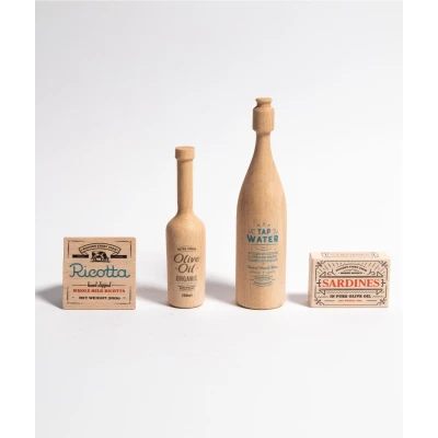 WOODEN STORY Montessori market Sardynki | Pan Piksel