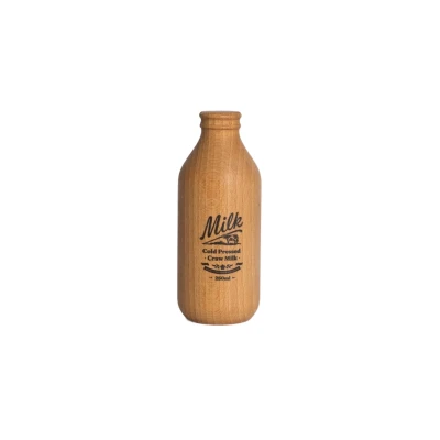 WOODEN STORY Montessori market Butelka Mleka | Pan Piksel