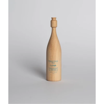 WOODEN STORY Montessori market Butelka Wody | Pan Piksel