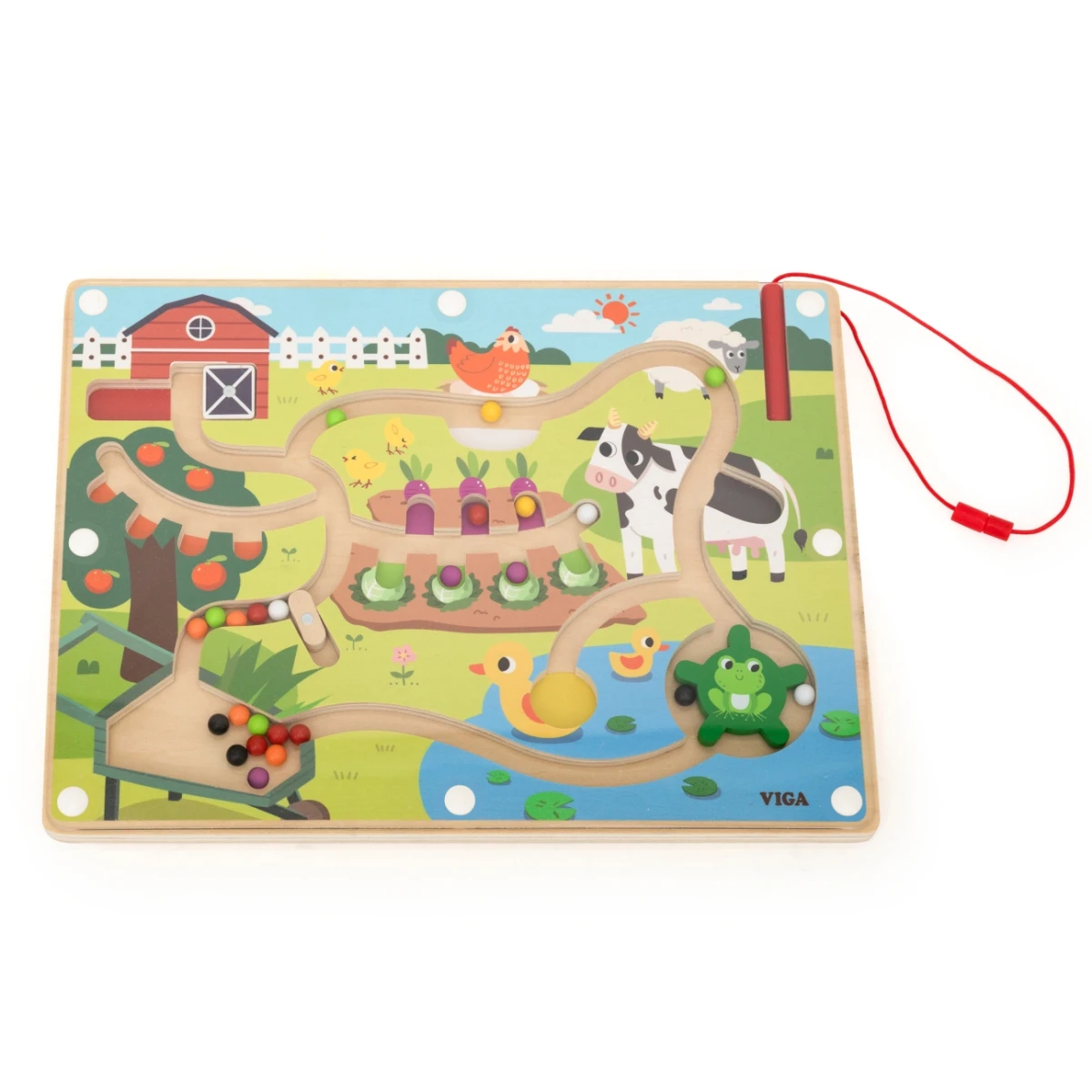 Viga 44851 Labirynt Magnetyczny Dzień na Farmie | Pan Piksel