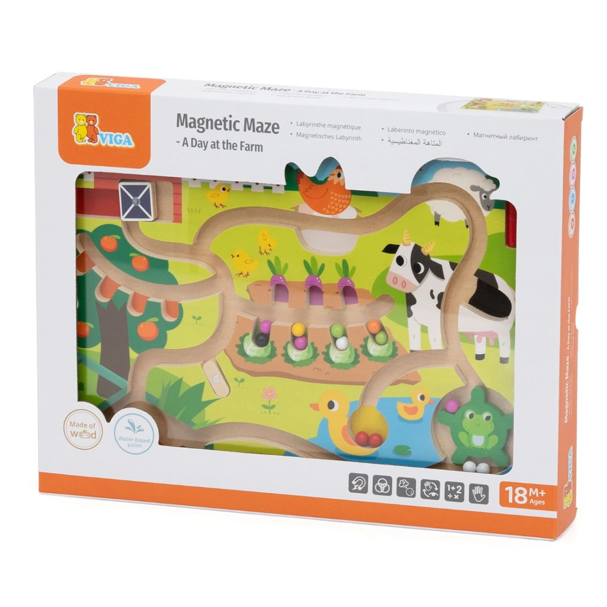Viga 44851 Labirynt Magnetyczny Dzień na Farmie | Pan Piksel