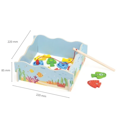 Viga 44843 Gra Magnetyczna Łowienie Rybek z Liczbami | Pan Piksel