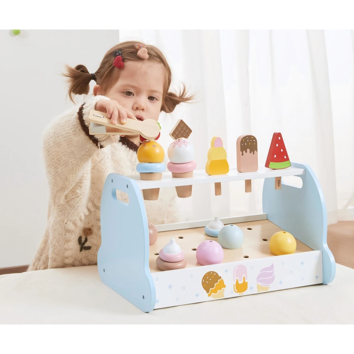 Viga 44842 Drewniana Mini Lodziarnia Cukiernia | Pan Piksel