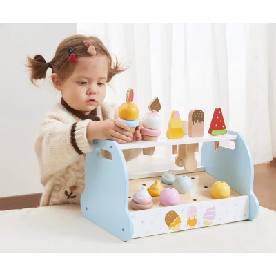 Viga 44842 Drewniana Mini Lodziarnia Cukiernia | Pan Piksel