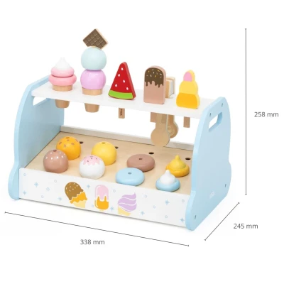 Viga 44842 Drewniana Mini Lodziarnia Cukiernia | Pan Piksel