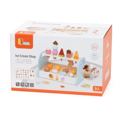 Viga 44842 Drewniana Mini Lodziarnia Cukiernia | Pan Piksel