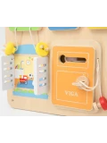 Viga 44823 Drewniana Tablica Manipulacyjna Domek Odkrywania i Nauki | Pan Piksel