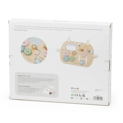Viga 44302 PolarB Drewniana Tablica Manipulacyjna Wielofunkcyjna | Pan Piksel