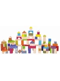 Viga 59696 Klocki 100 elementów colorful set | Pan Piksel