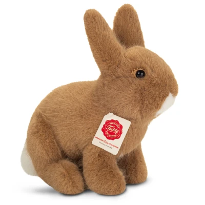 TEDDY HERMANN Królik brązowy siedzący 20 cm maskotka dla dzieci 926580