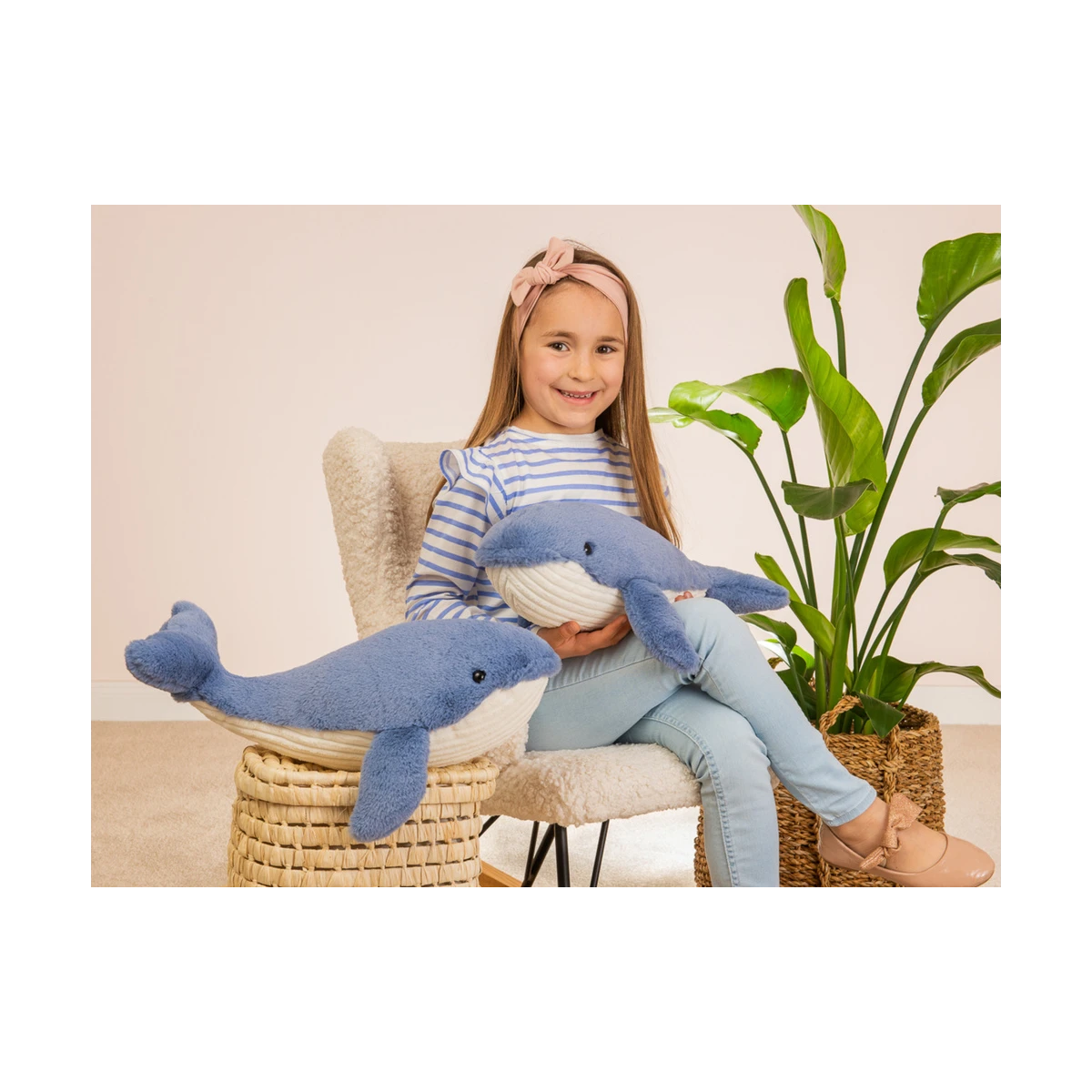 TEDDY HERMANN Maskotka Wieloryb Waltraud 44 m