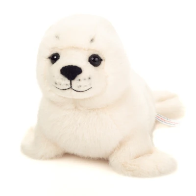 TEDDY HERMANN Maskotka Biała Foka 25 cm