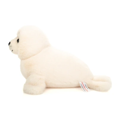 TEDDY HERMANN Maskotka Biała Foka 25 cm