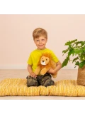 TEDDY HERMANN Maskotka Lew leżący 33 cm