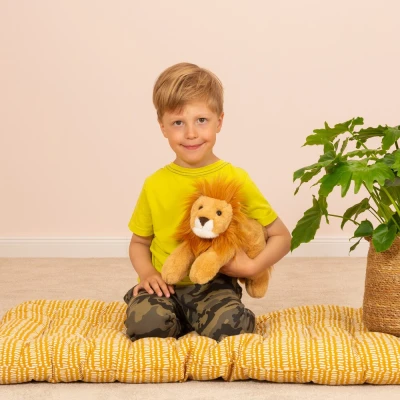 TEDDY HERMANN Maskotka Lew leżący 33 cm
