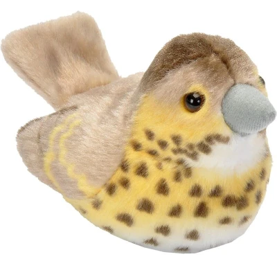 WILD REPUBLIC Ptak Drozd maskotka dla dziecka 13 cm RSPB