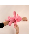 DOUDOU ET COMPAGNIE DOUDOU pluszowa bransoletka slap aksolotl Podcoll Histoire d'Ours różowy