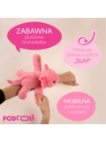 DOUDOU ET COMPAGNIE DOUDOU pluszowa bransoletka slap aksolotl Podcoll Histoire d'Ours różowy