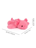 DOUDOU ET COMPAGNIE DOUDOU pluszowa bransoletka slap aksolotl Podcoll Histoire d'Ours różowy