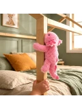 DOUDOU ET COMPAGNIE DOUDOU pluszowa bransoletka slap aksolotl Podcoll Histoire d'Ours różowy