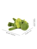DOUDOU ET COMPAGNIE DOUDOU pluszowa bransoletka slap dinozaur Podcoll Histoire d'Ours ciemny zielony