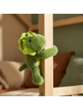 DOUDOU ET COMPAGNIE DOUDOU pluszowa bransoletka slap dinozaur Podcoll Histoire d'Ours ciemny zielony
