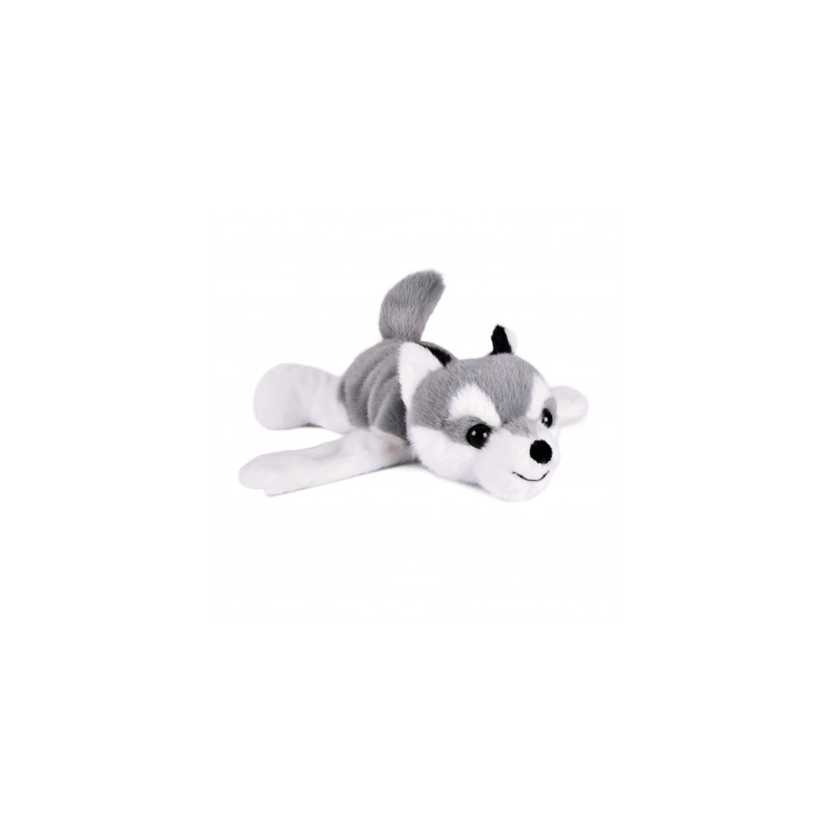 DOUDOU ET COMPAGNIE DOUDOU pluszowa bransoletka slap husky Podcoll Histoire d'Ours jasny szary