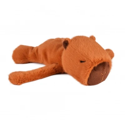 DOUDOU ET COMPAGNIE DOUDOU pluszowa bransoletka slap kapibara Podcoll Histoire d'Ours rudy brązowy