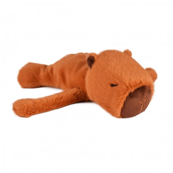 DOUDOU ET COMPAGNIE DOUDOU pluszowa bransoletka slap kapibara Podcoll Histoire d'Ours rudy brązowy