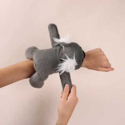 DOUDOU ET COMPAGNIE DOUDOU pluszowa bransoletka slap koala Podcoll Histoire d'Ours szary