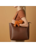 DOUDOU ET COMPAGNIE DOUDOU pluszowa bransoletka slap kapibara Podcoll Histoire d'Ours rudy brązowy