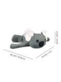 DOUDOU ET COMPAGNIE DOUDOU pluszowa bransoletka slap koala Podcoll Histoire d'Ours szary