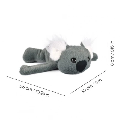 DOUDOU ET COMPAGNIE DOUDOU pluszowa bransoletka slap koala Podcoll Histoire d'Ours szary