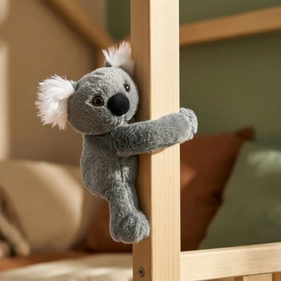 DOUDOU ET COMPAGNIE DOUDOU pluszowa bransoletka slap koala Podcoll Histoire d'Ours szary