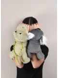 DOUDOU ET COMPAGNIE DOUDOU pluszowa bransoletka slap koala Podcoll Histoire d'Ours szary