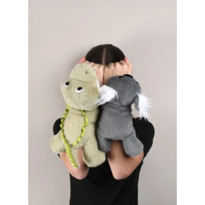 DOUDOU ET COMPAGNIE DOUDOU pluszowa bransoletka slap koala Podcoll Histoire d'Ours szary
