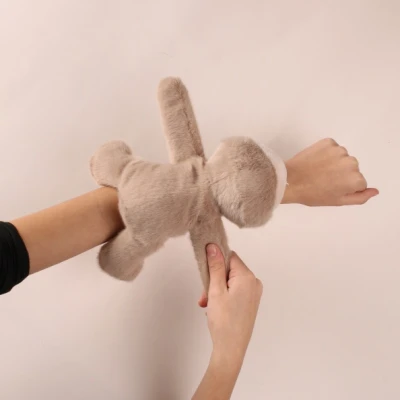 DOUDOU ET COMPAGNIE DOUDOU pluszowa bransoletka slap leniwiec Podcoll Histoire d'Ours beżowy